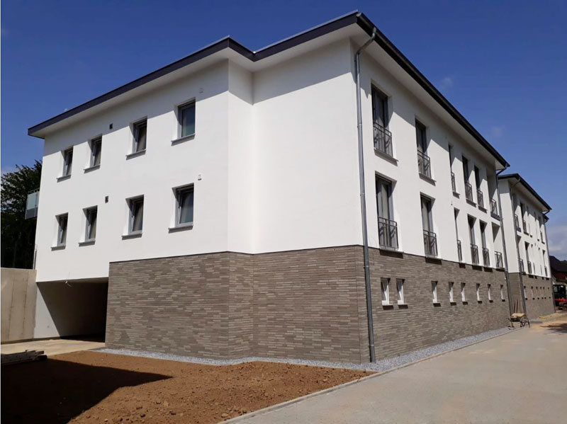 Neubau von 2 Mehrfamilienhäusern mit 24 Wohneinheiten in Lemgo